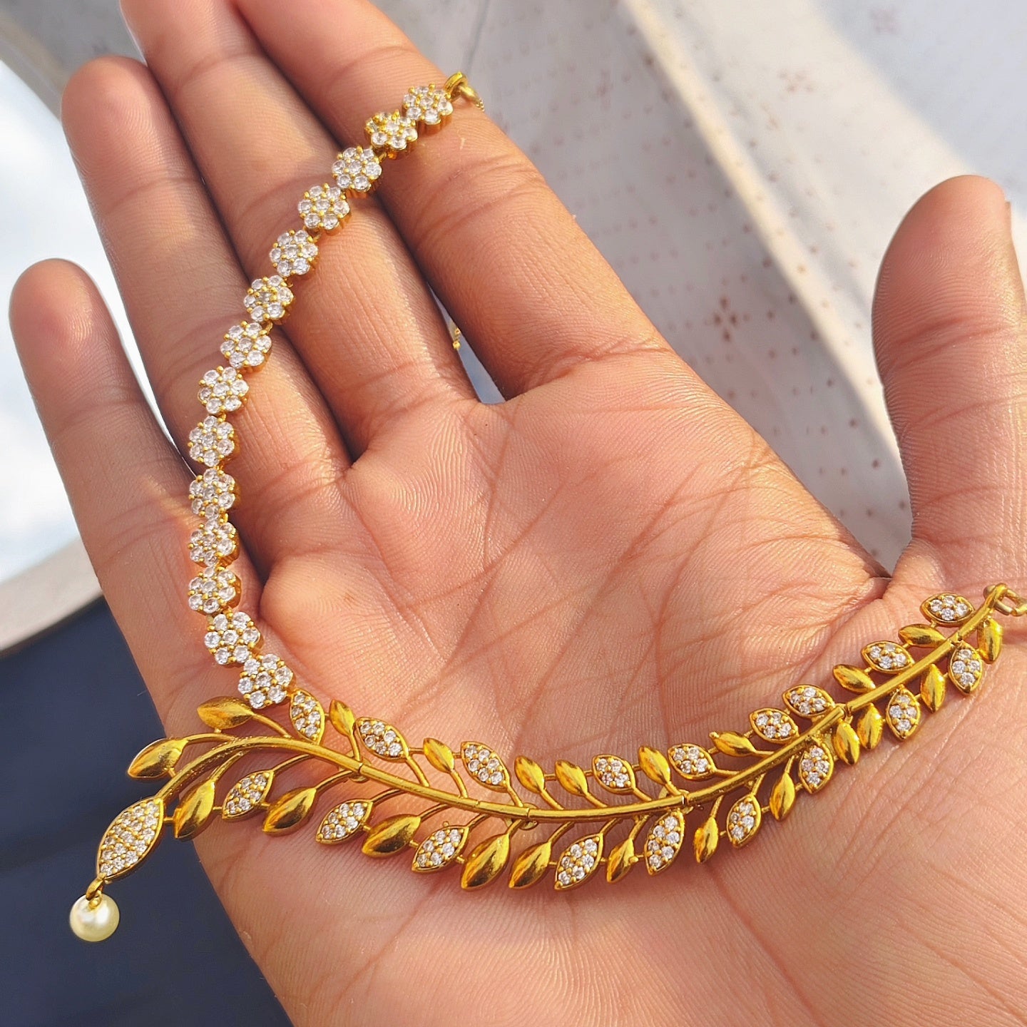 Tamara Gold Leaf Minimal Set- Minimal AD Set